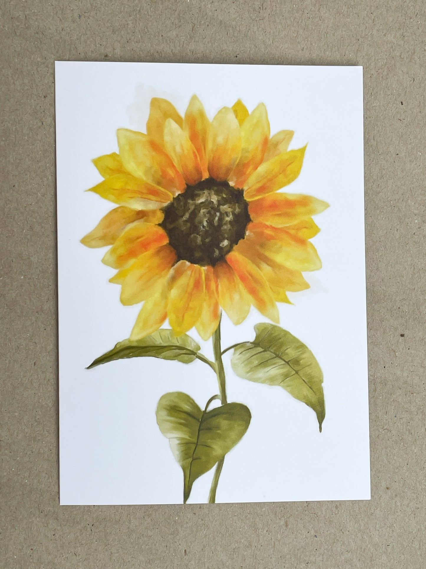 Sunflower Greeting Card