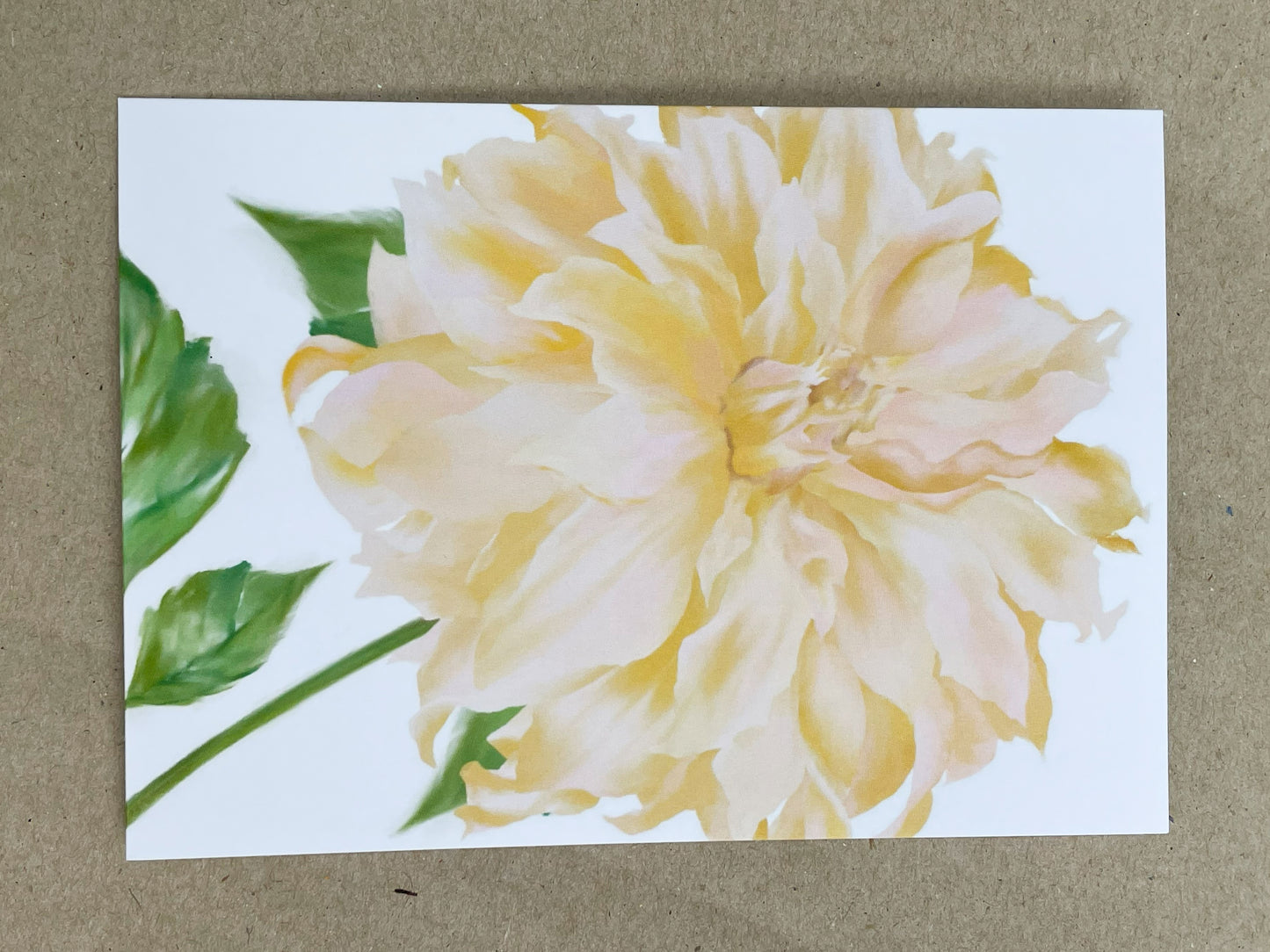Dahlia Greeting Card