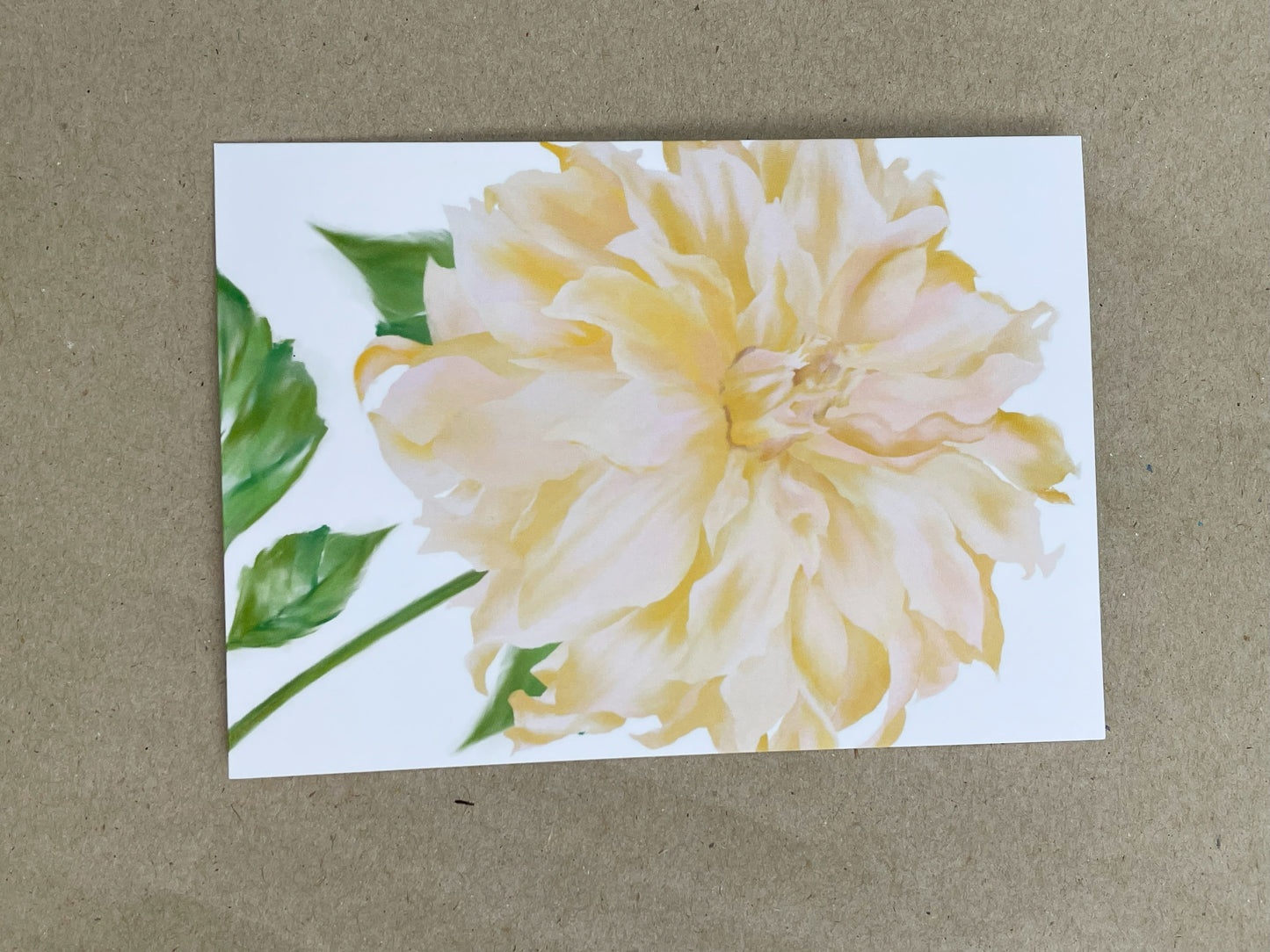 Dahlia Greeting Card