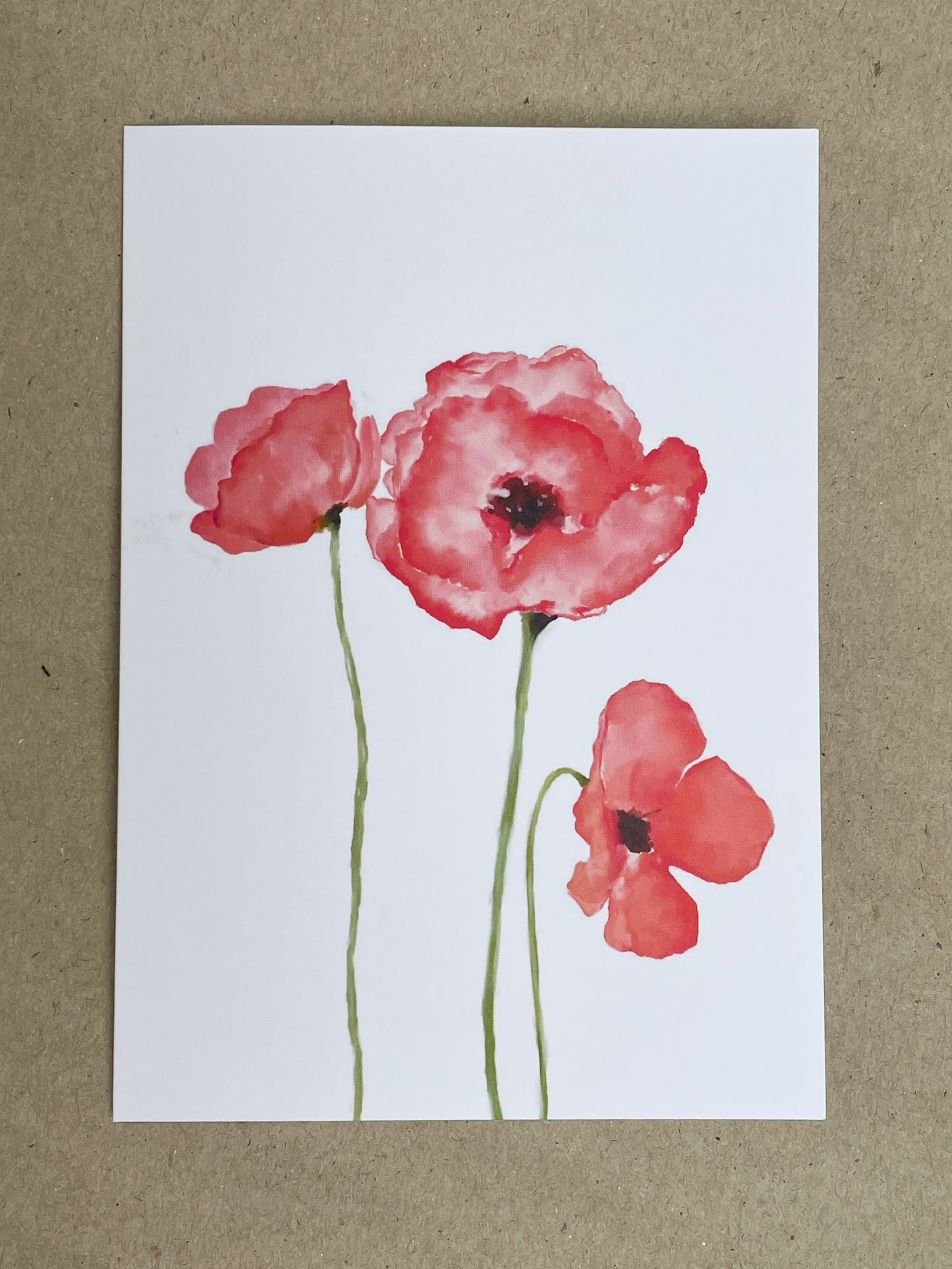 Poppy Greeting Card